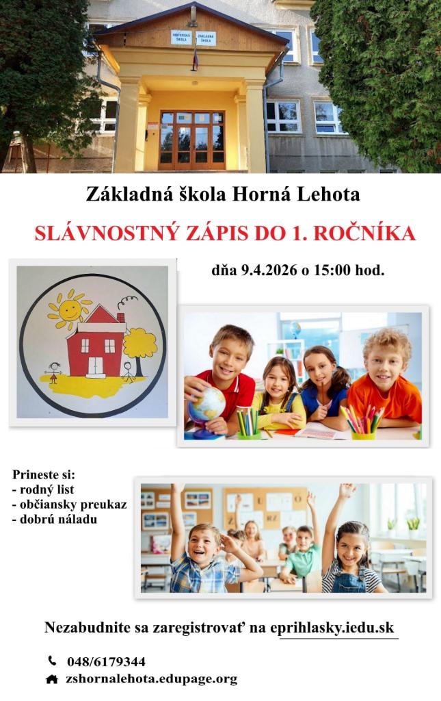 Slávnostný zápis do ZŠ